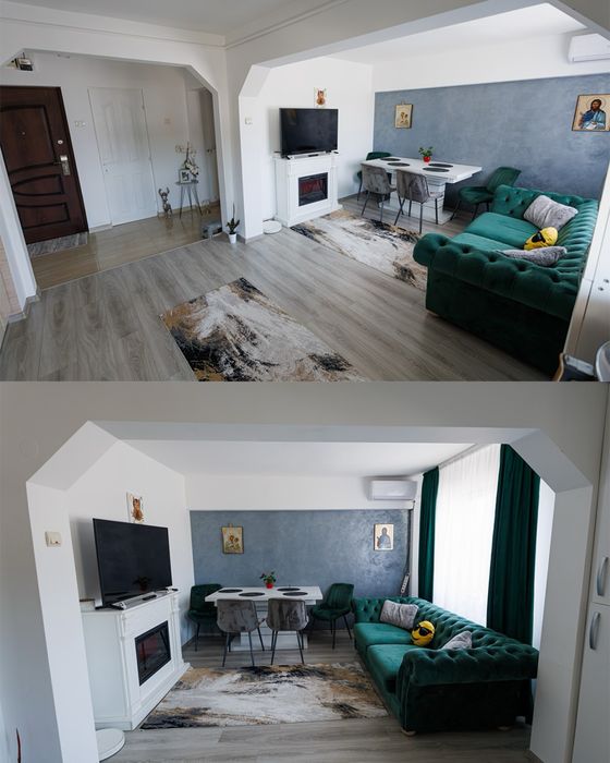 Apartament 3 camere, 72 m2, complet renovat