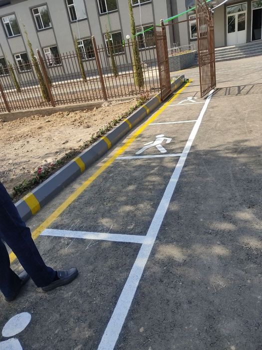 Asfalt xizmatlari va Разметка Toshkent shaxri va Toshkent viloyatlari.