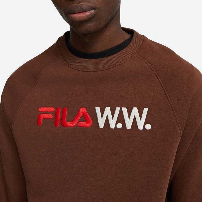 FILA X Wood Wood Arthur Crew Sweat ОРИГИНАЛЕН мъжки суичър/блуза - M-L