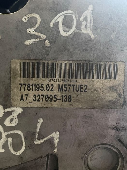 Bloc Motor Bmw X3 E83N 2003 - 2011 3.0 D M57 Euro 4 D30 (306D3) M57Tue