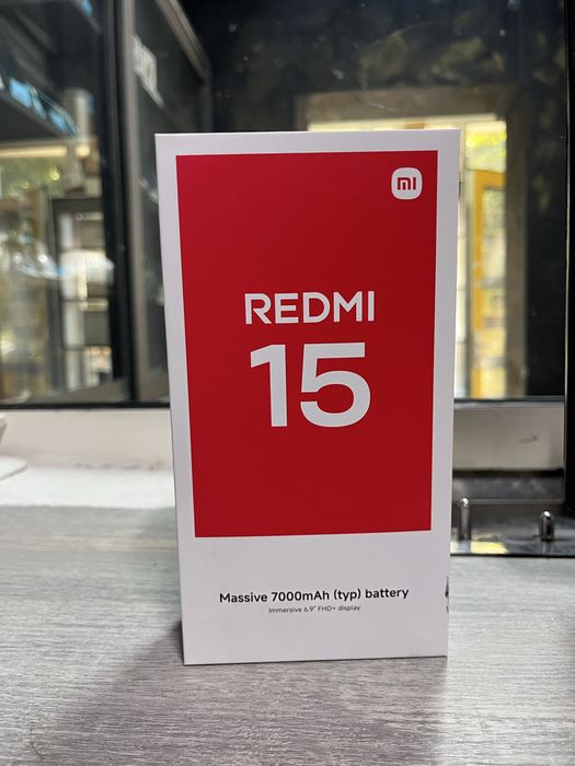 Telefon Redmi 15 -256 Gb . Ca nou