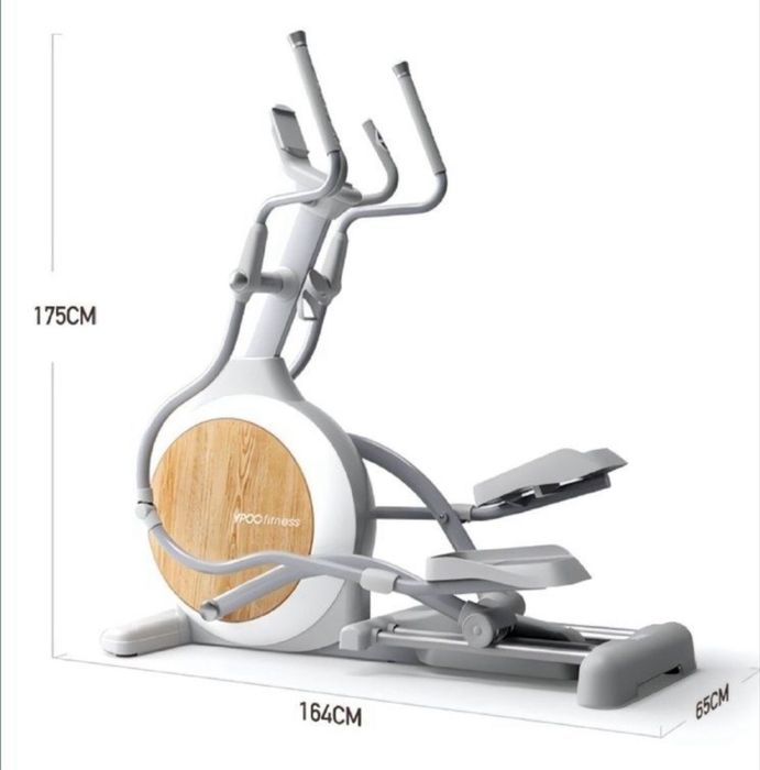 Эллиптический тренажёр рельсовой профессиональный Грузоподъёмность 150