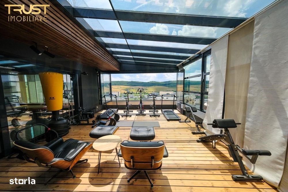 Penthouse l Jaccuzi l Sala de Fitness Proprie l Terasa 340 MP