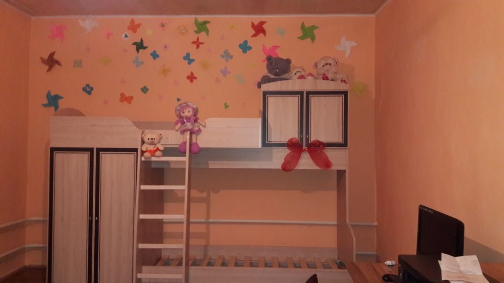 Детская двухярустная кровать