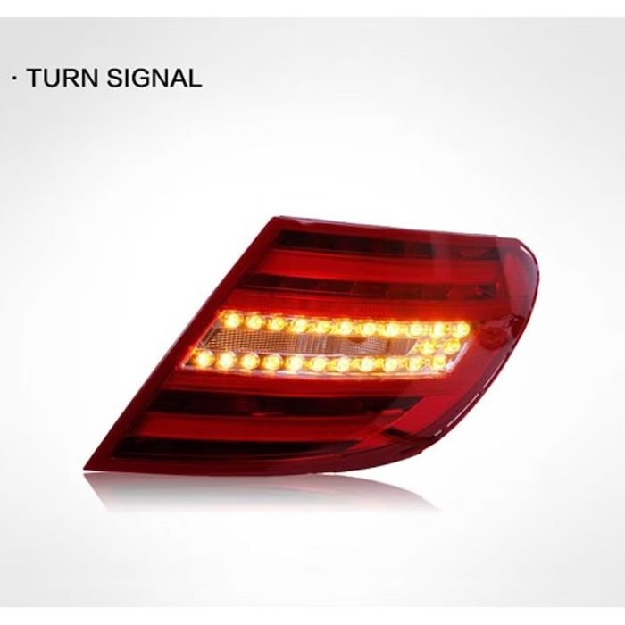LED СТОПОВЕ ЗА MERCEDES BENZ C-КЛАСА W204 - ФЕЙСЛИФТОВИ / FACELIFT / 2007 - 2014г.  Стоп за мерцедес C класа седан. ПРОМОЦИЯ ! Чисто нови !