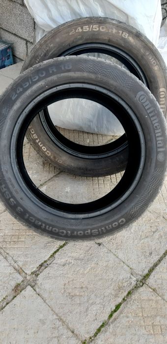 2бр  245/50/18 continental