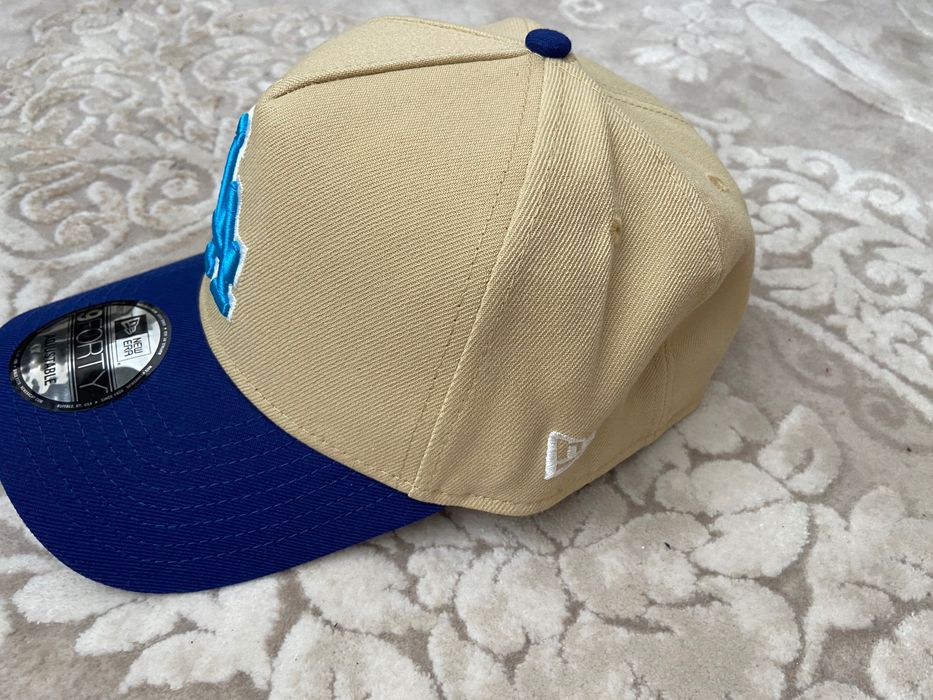 Шапка на LA Dodgers City Sidepatch Light Beige 9FORTY