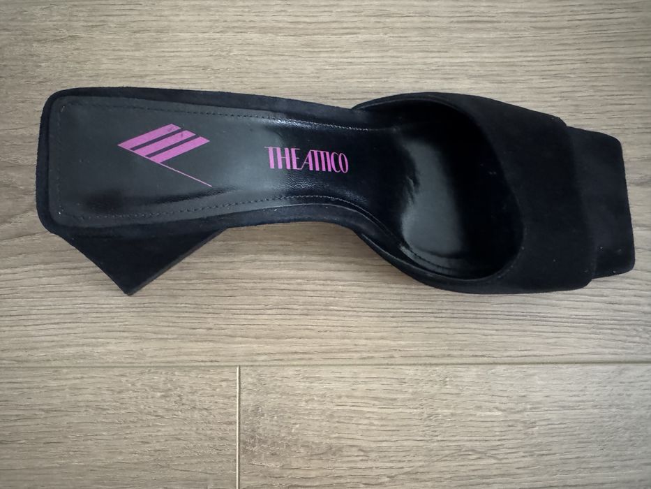 Черни елегантни обувки на ток The Attico 38 номер