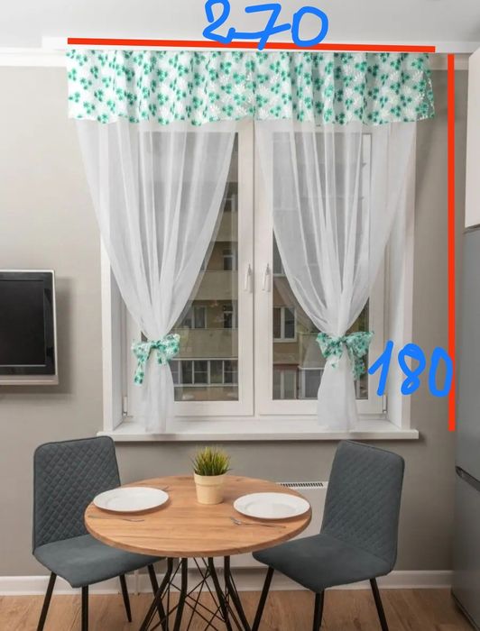 Тюли для кухни , новые.