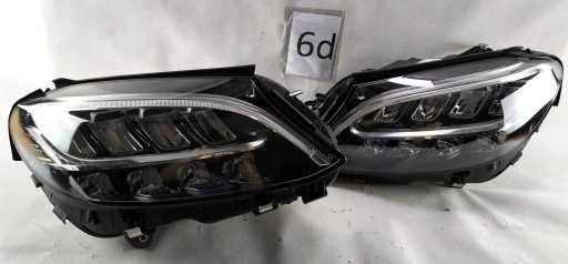 Mercedes C class w205 far stanga far dreapta full led high performance