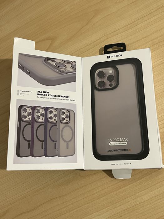 Husă Transparentă iPhone 15 Pro Max