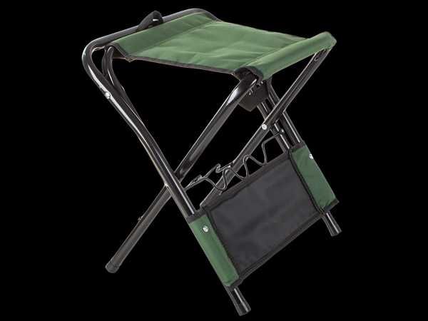 Риболовен стол с облегалка и държач за въдица