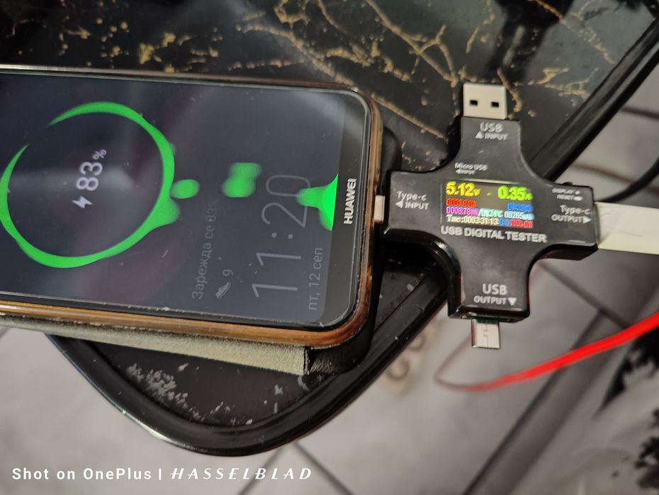 Професионален USB тестер информатор bluetooth свързаност с приложение