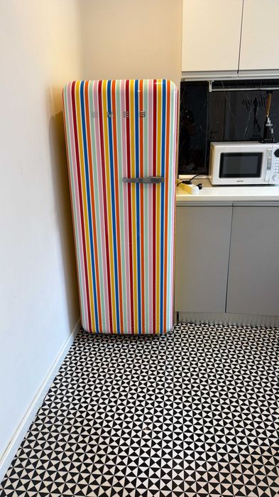 Frigider Retro cu 1 usa SMEG FAB28LCS1, stare foarte buna