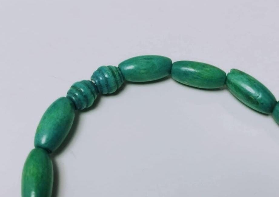 Colier etnic, elemente placate cu argint