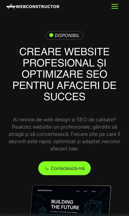 Website Prezentare