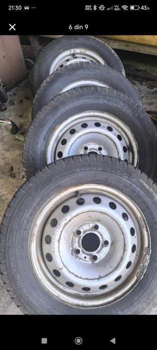 Jante 215/65/ R16 C CONTINENTAL M+S