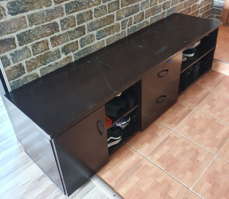 тумба коричневая