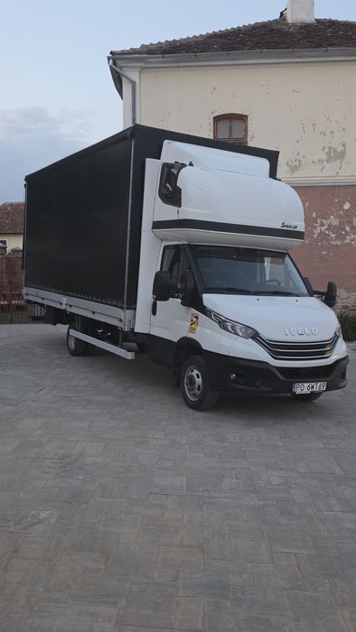 Iveco daily 2022 15 paleti cu.lift hidraulic 3.5 tone