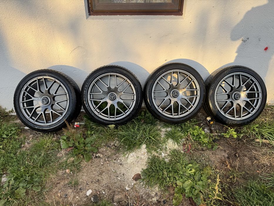 Jante R19+ anvelope mercedes iarna cu center lock