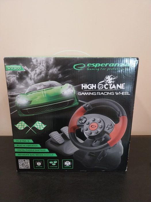 Състезателен волан - Gaming Racing Wheel (Esperanza)