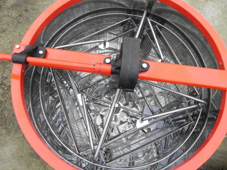 Centrifuga apicola patru 4 rame reversibila inox stors miere albine