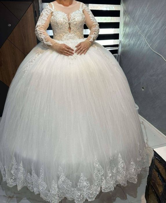 Булчинска рокля 2пъти XL