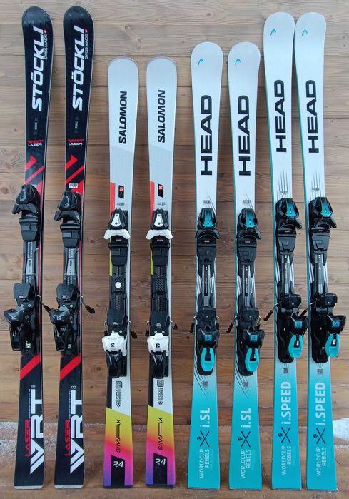Ski, schi second hand Stockl, Salomon Simax, Head Wordcup i.SL i.SPEED