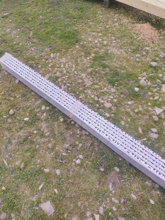 Profil soclu din aluminiu.