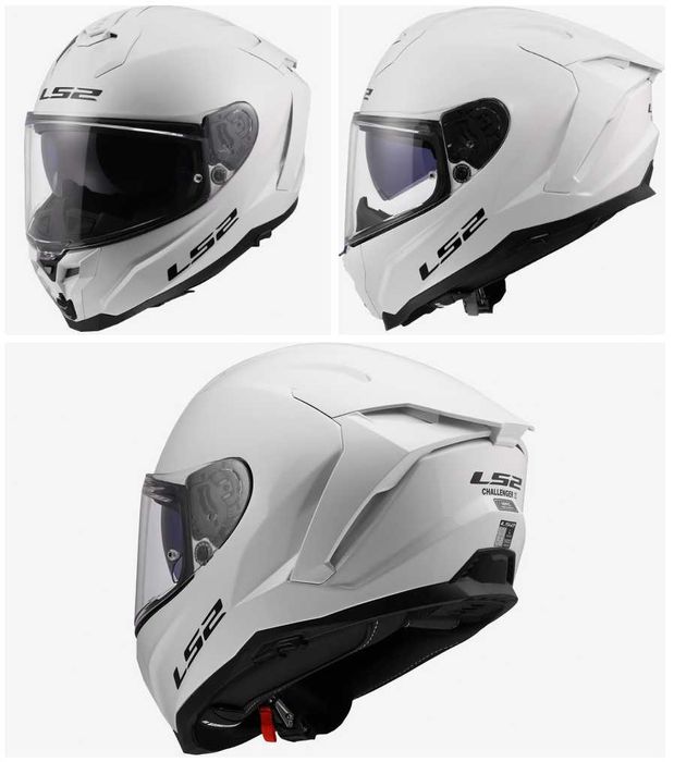 Casca moto LS2 Challenger 2 Alb NOUA!