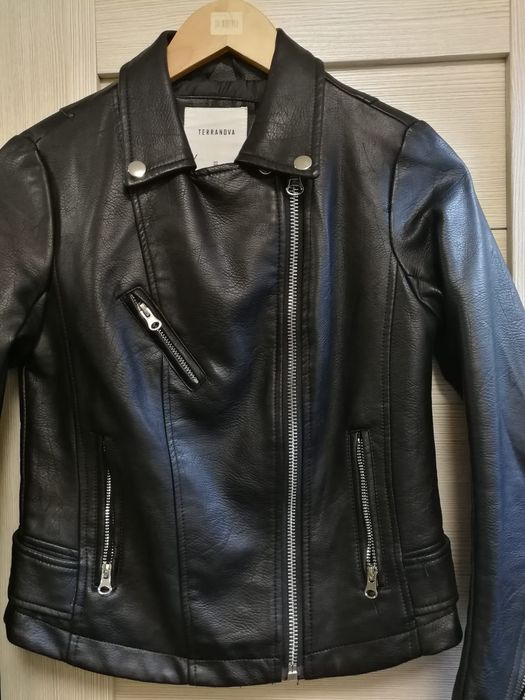 Женская кожаная куртка "Косуха". Terranova