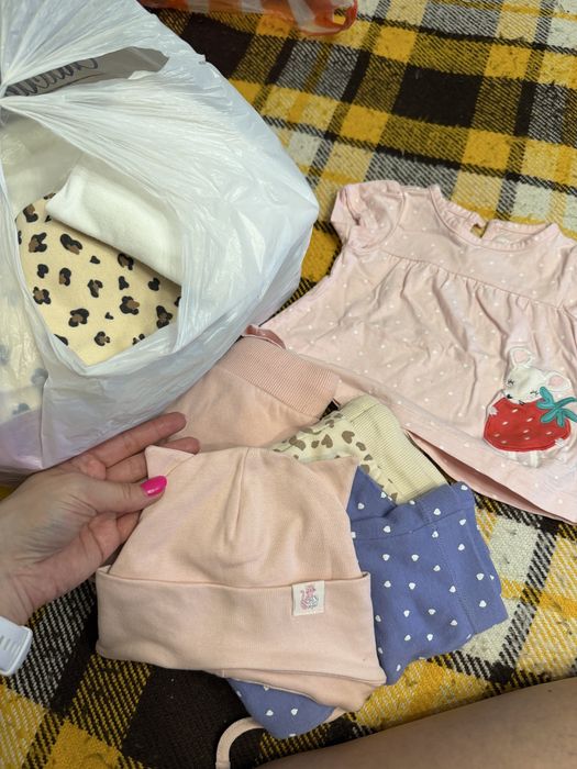 Пакет вещей для девочки от 3 мес до года