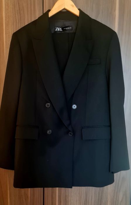 Новый чёрный пиджак Zara, размер  S