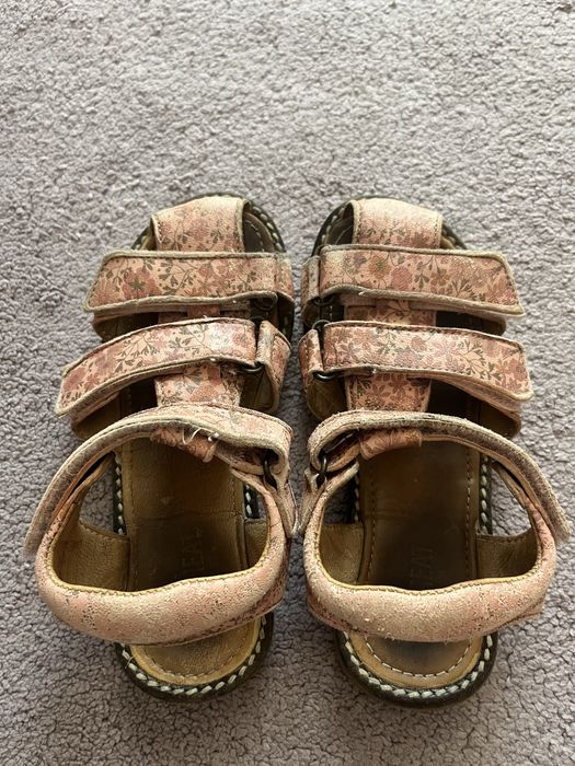 Sandale Wheat din piele, marime 29