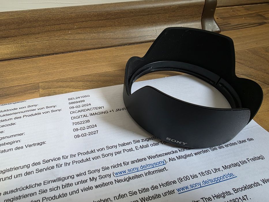 Sony 24-105 G OSS варио обектив 1г гаранция