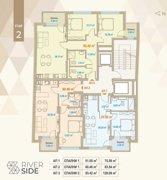 Двустаен апартамент завършен до ключ