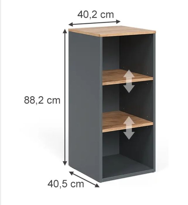 Шкаф с открити рафтове Vicco
