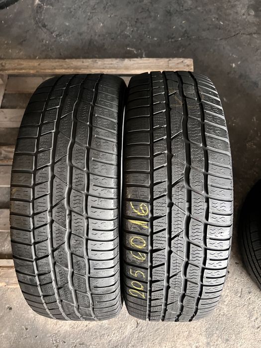 2 anvelope iarna 205/60/16 , Continental !