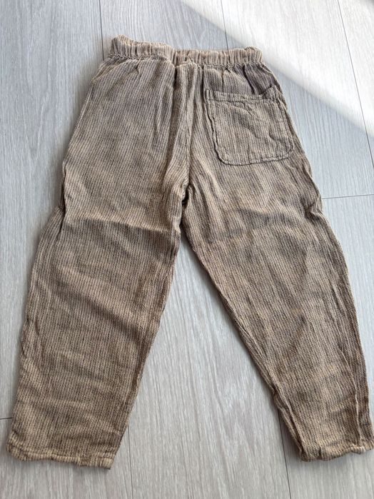 Lot pantaloni de vară copii unisex, 6 buc, mărimi 98-110-116cm 0
