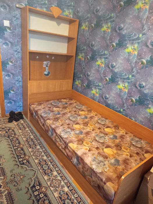 Кровать+шкаф для белье