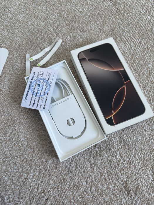 Iphonie 16 pro max yangide holatda 256gb