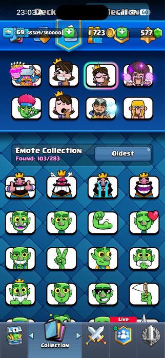 Акк Clash Royale | 12500 кубков