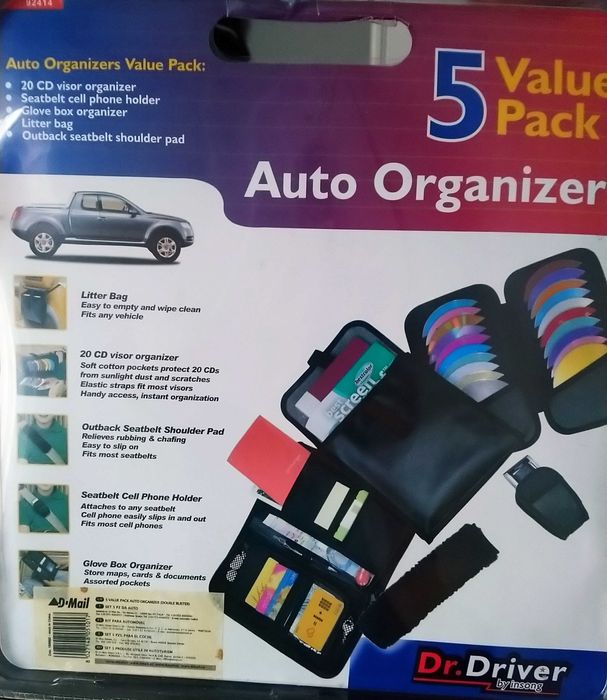 Auto organizer cu mai multe functii
