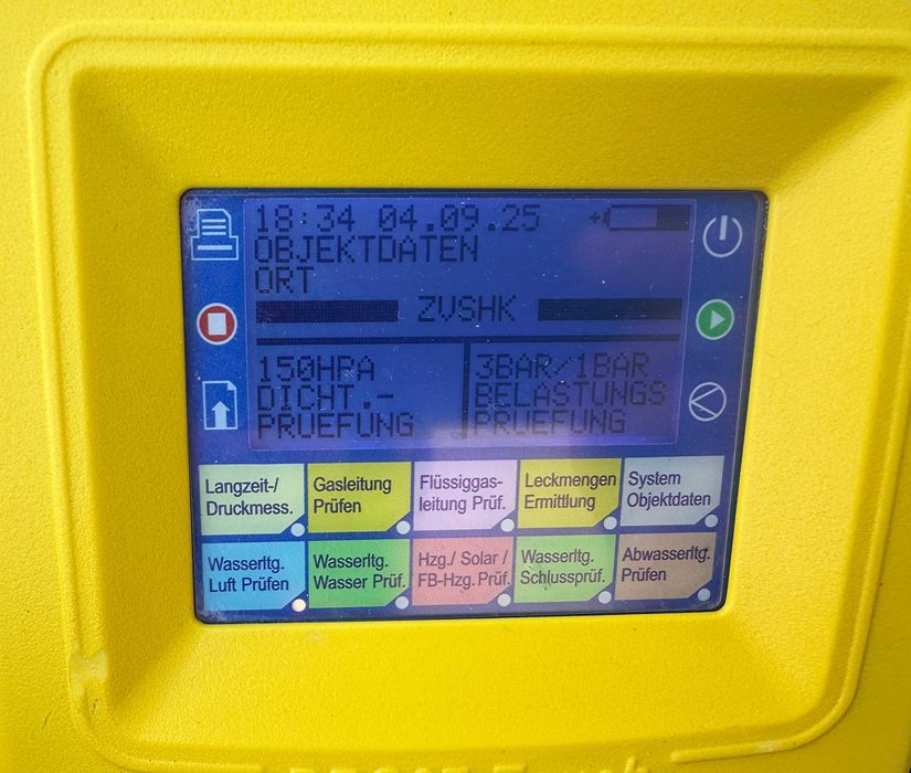 Rau DPG 07 Touch - Професионален измервателен уред за налягане