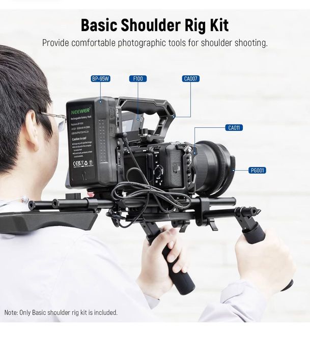 РИГ за Камера. Shoulder rig. Стабилизатор за камера. Статив