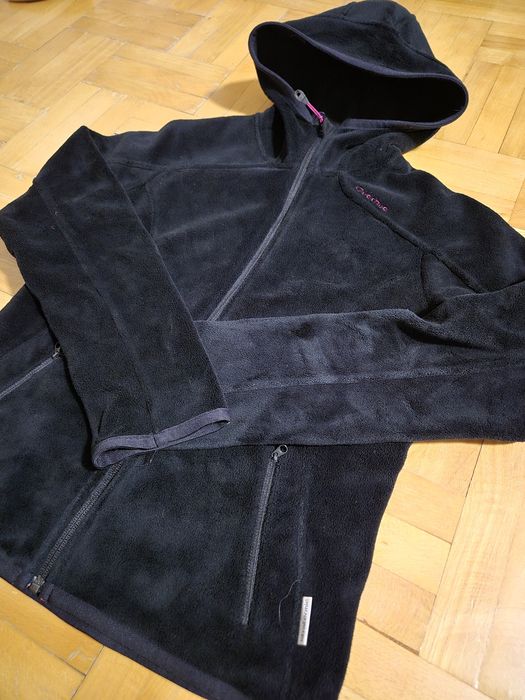 Bluză Tehnică Quechua, Polar 400g Stratermic, Buzunar Ski Pass, Damă S