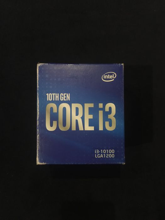 Intel Core i3-10100 (+ охладител)