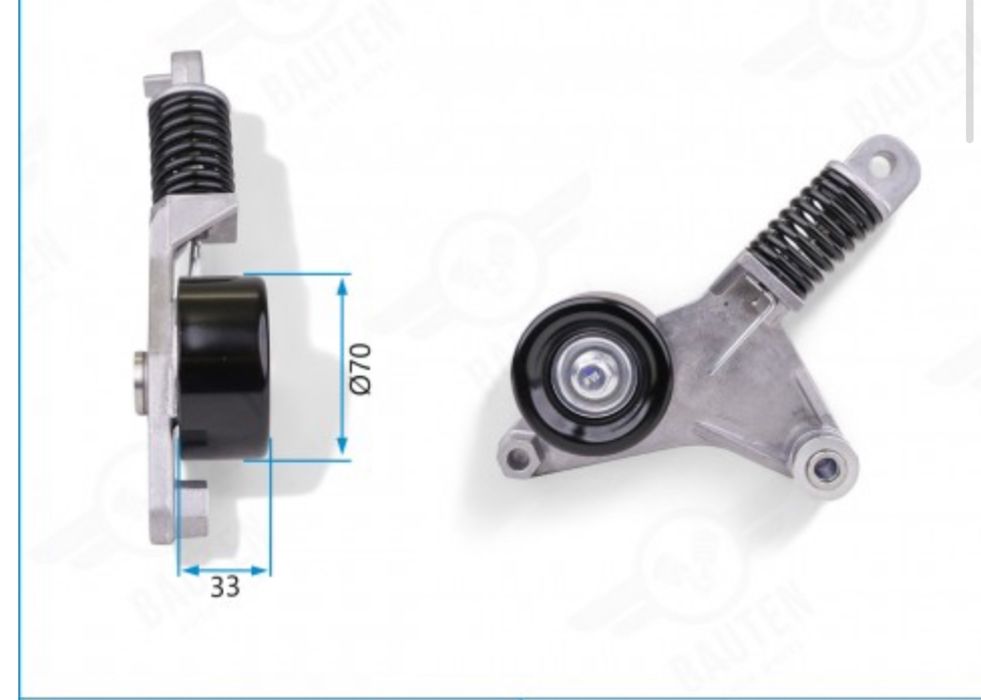 Натяжитель ремня Тайота 2.4л