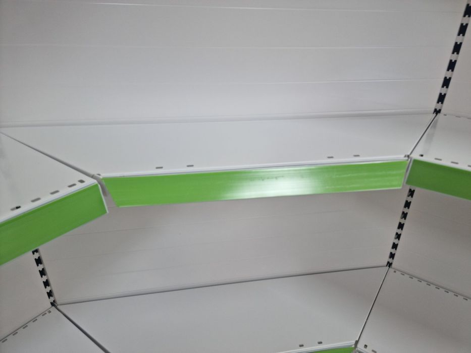 Крайстенни метални стелажи  1,85м (Н) - нови на склад