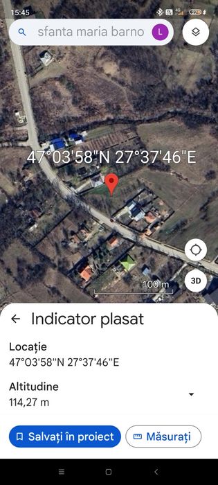 Teren Barnova intravilan